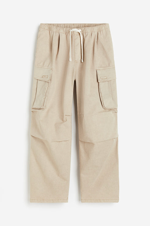 LOOSE FIT CARGO TROUSERS